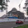 Sudah Masuk 57 Persen, Pembangunan Masjid Raya Pakansari Ditargetkan Rampung Desember