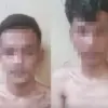 pelaku berinisial MRN dan MTH berhasil ditangkap Polsek Bojongsoang setelah melakukan aksi pembegalan di Jalan