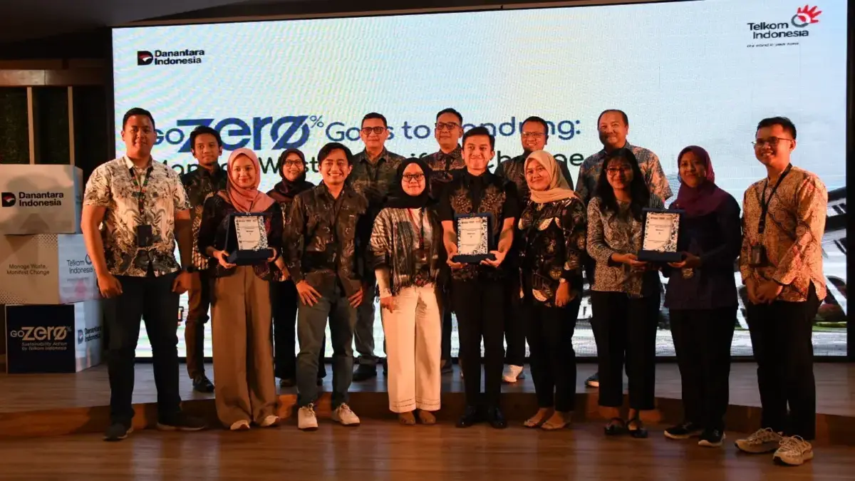 Melalui GoZero% Bandung, Telkom Gerakkan Karyawan Lahirkan Inovasi Pengolahan Sampah