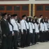 Sebanyak 215 Pegawai Pemerintah dengan Perjanjian Kerja (PPPK) Tahap II Formasi Tahun 2024 dilantik bersamaan