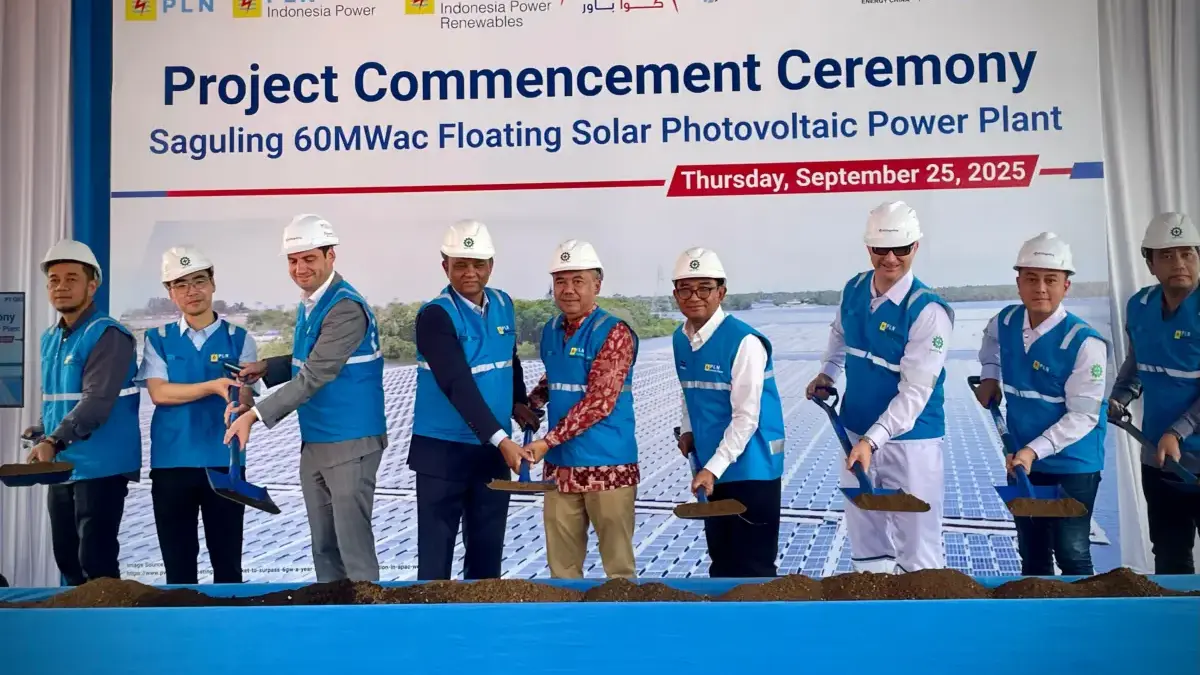 PLTS Terapung 60 MW di Saguling Siap Serap 400 Tenaga Kerja Lokal