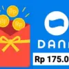 Tinggal Klik Ada Saldo DANA Gratis Rp175 Ribu, Buruan Klaim!
