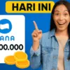 Cara Dapat Saldo DANA GRATIS Rp200.000 Langsung Cair