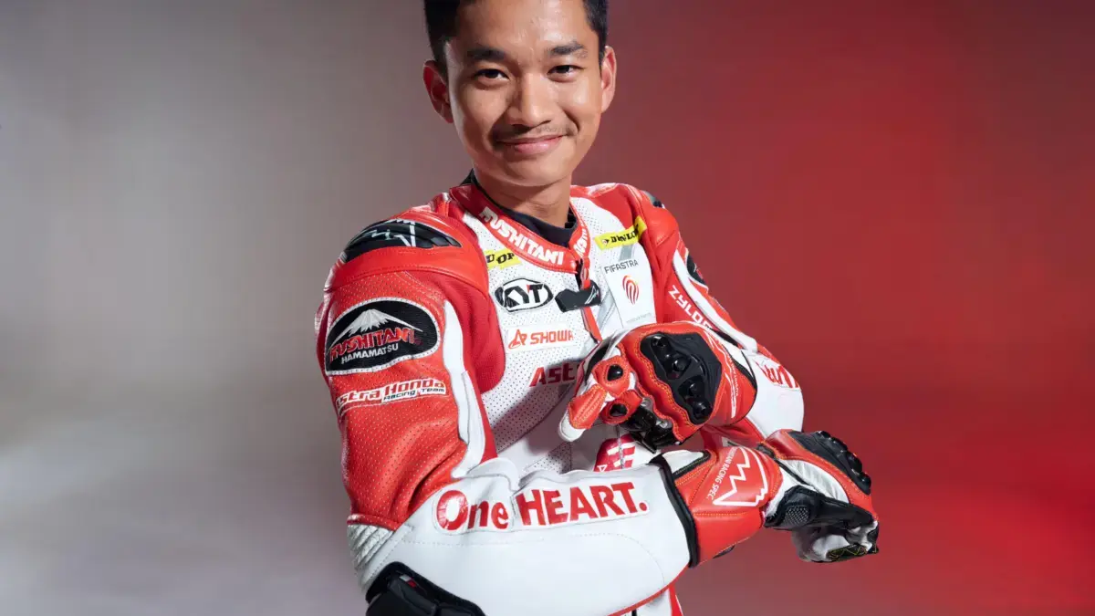 Salah satu pebalap binaan Astra Honda yang bersiap melesat di GP Misano