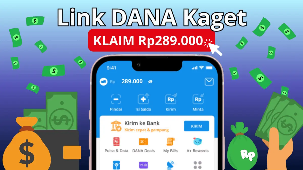 Nomor WA Kamu Dapat Saldo DANA Gratis Rp289.000? Cek Link DANA Kagetnya!