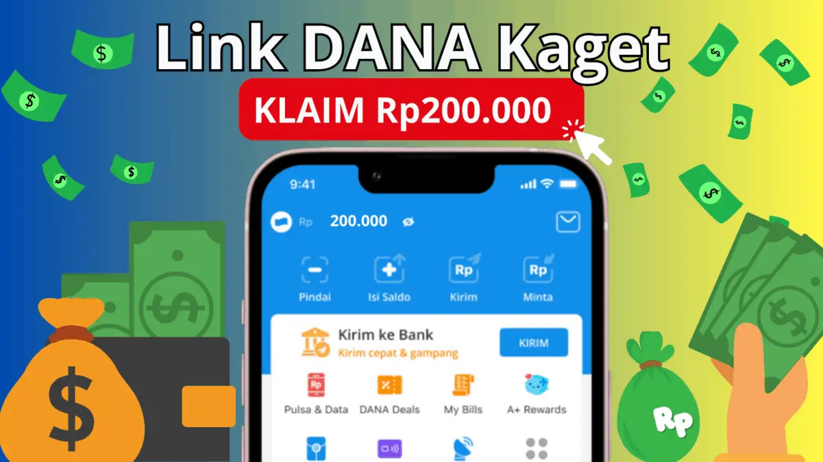 Nomor Kamu Terpilih Dapat Saldo DANA Gratis Rp200.000, Cek di Sini! Nomor Kamu Terpilih Dapat Saldo DANA Gratis Rp200.000, Cek di Sini!