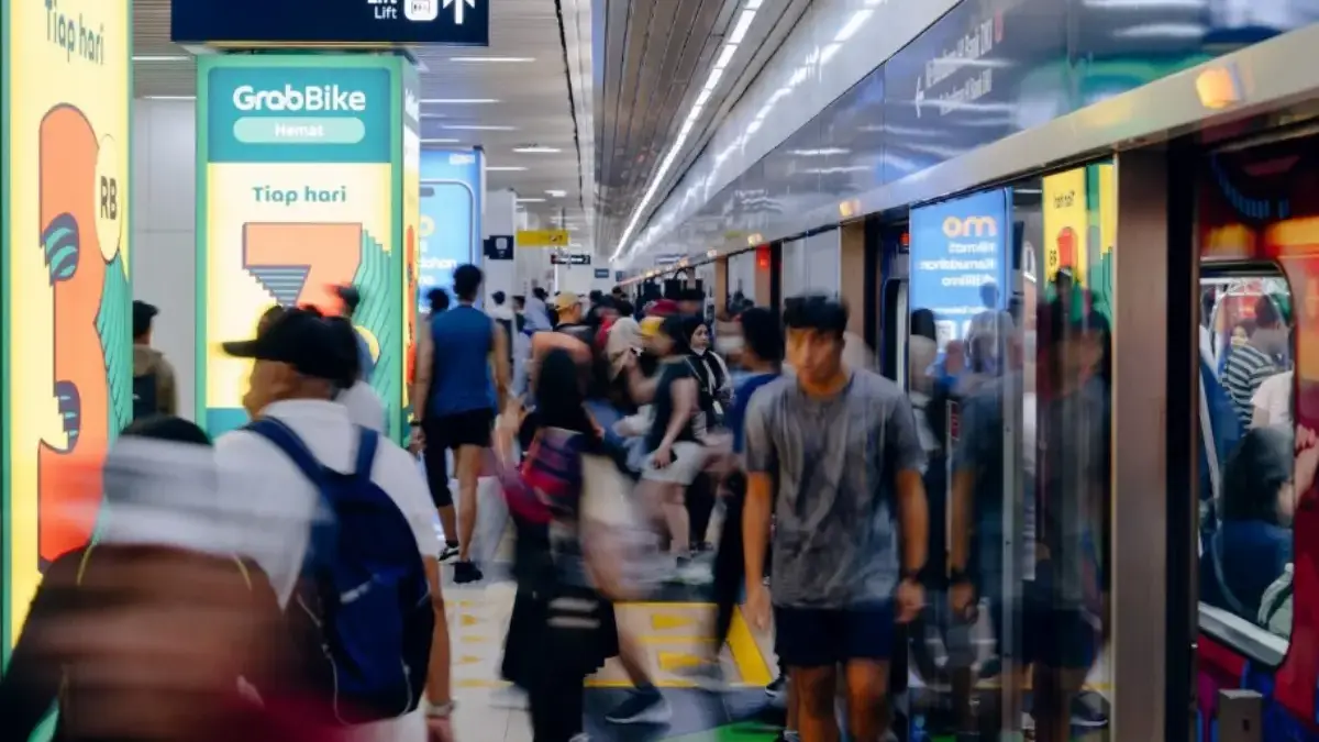 Penguna moda transportasi di Jakarta