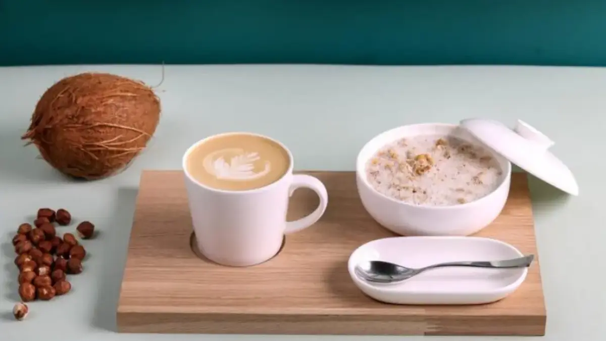 Campuran Kopi dan Santan Ternyata Ampuh Bakar Lemak Perut dan Turunkan Berat Badan, Ini Penjelasannya ILUSTRASI campuran kopi dan santan yang bermanfaat untuk kesehatan. (freepik)