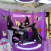 Tampilan Honda Scoopy edisi terbatas dengan balutan desain karakter Kuromi yang keren. 