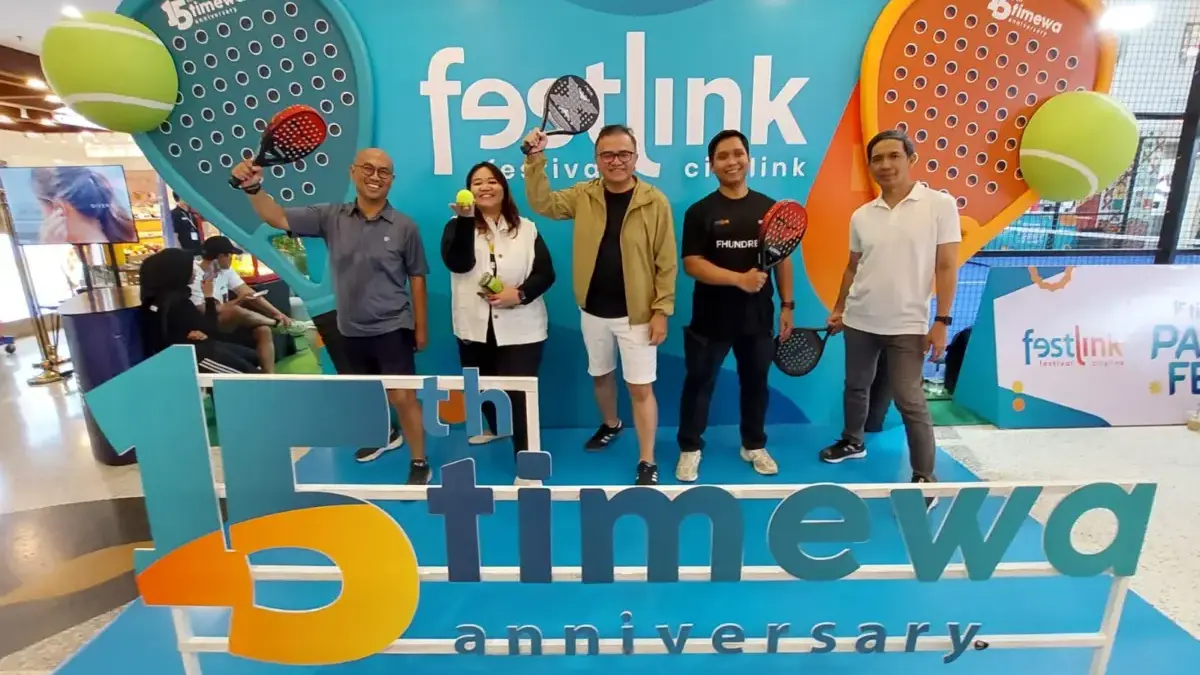 Festival Citylink Sambut HUT Ke-15 Bertajuk 15stimewa Padel Fest 15stimewa Padel Fest, Festlink mempersembahkan Padel Court indoor pertama yang berlokasi di dalam mal di Bandu