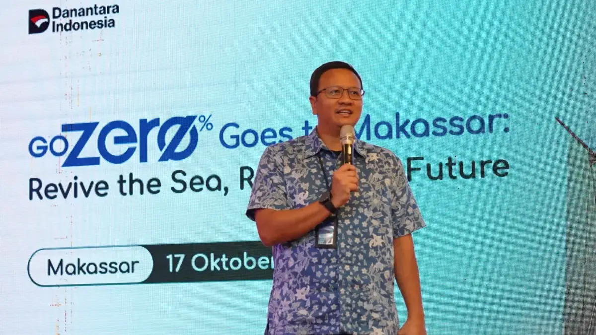 GELARAN Roadshow GoZero% Goes to Makassar dengan tema “Revive the Sea, Renew Our Future.” yang diselenggarakan