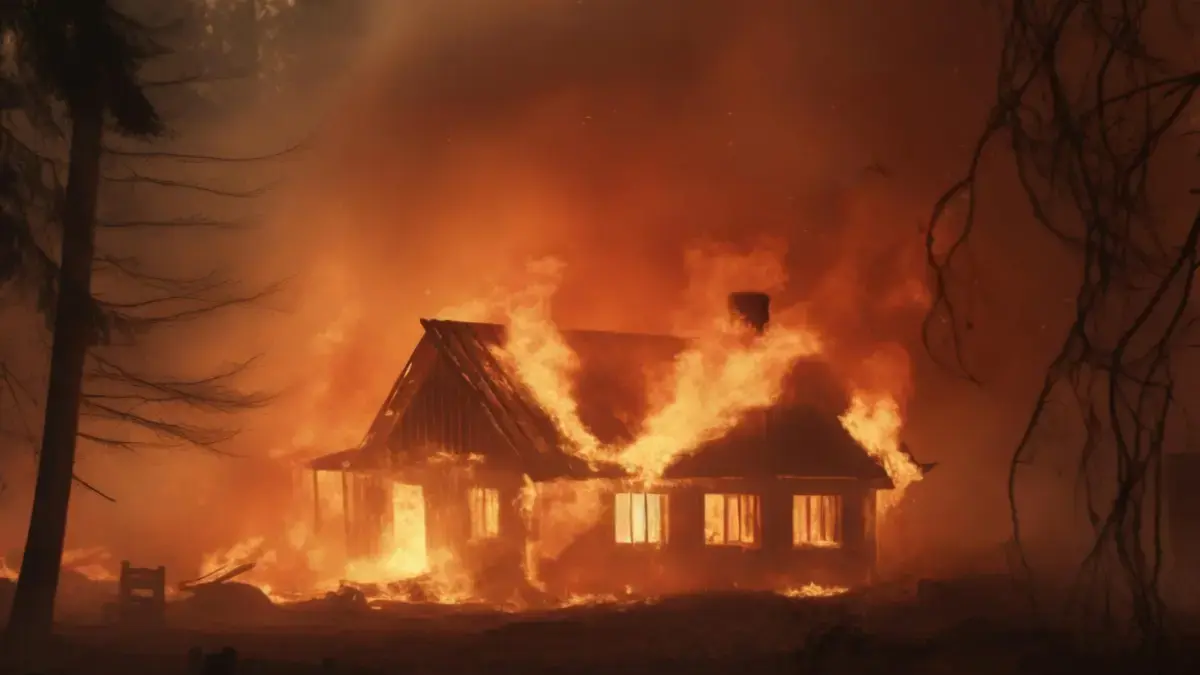 Sukahaji Kembali Terbakar, Ancaman Berulang di Sentra Pedagang Kayu Bandung Ilustrasi kebakaran