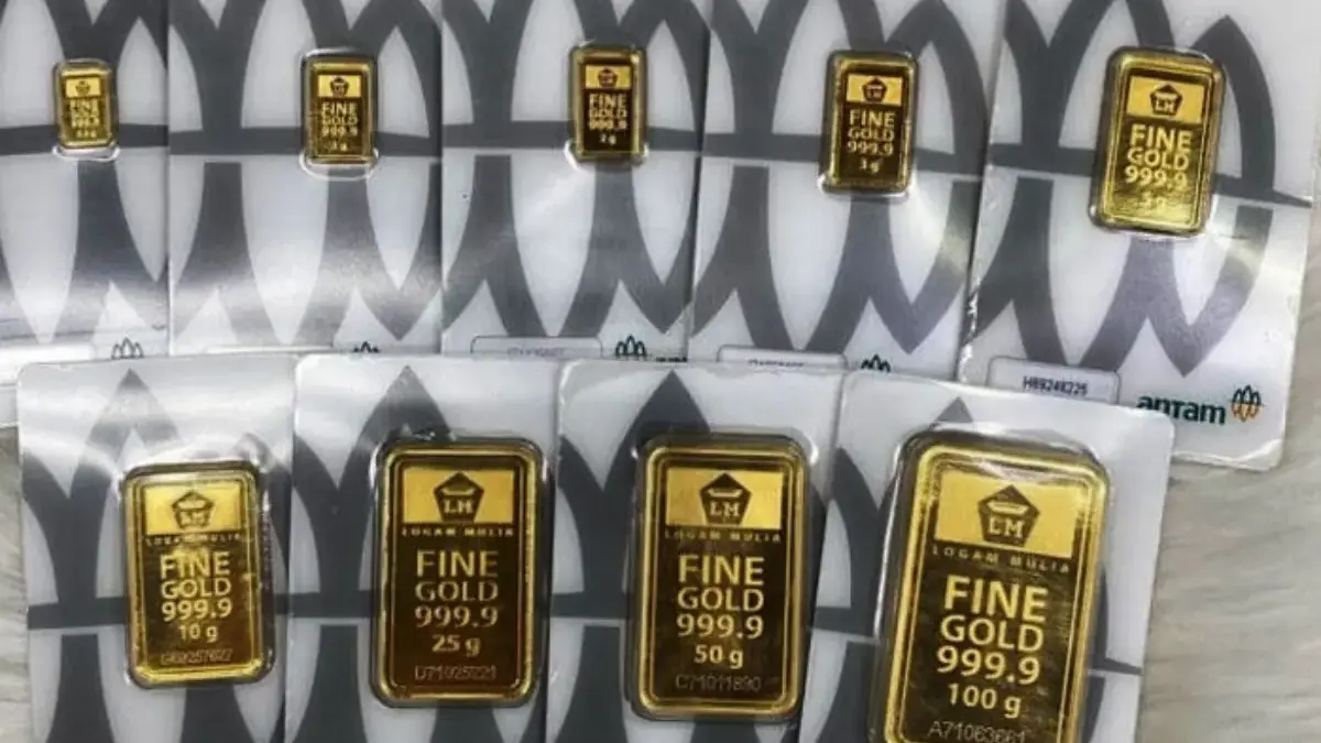 Update harga emas Antam Hari ini