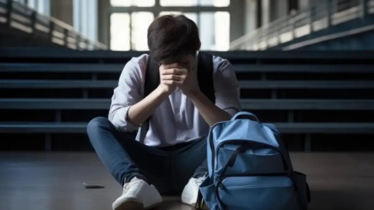 ILUSTRASI siswa SMP yang sudah terjerat pinjol. (freepik)