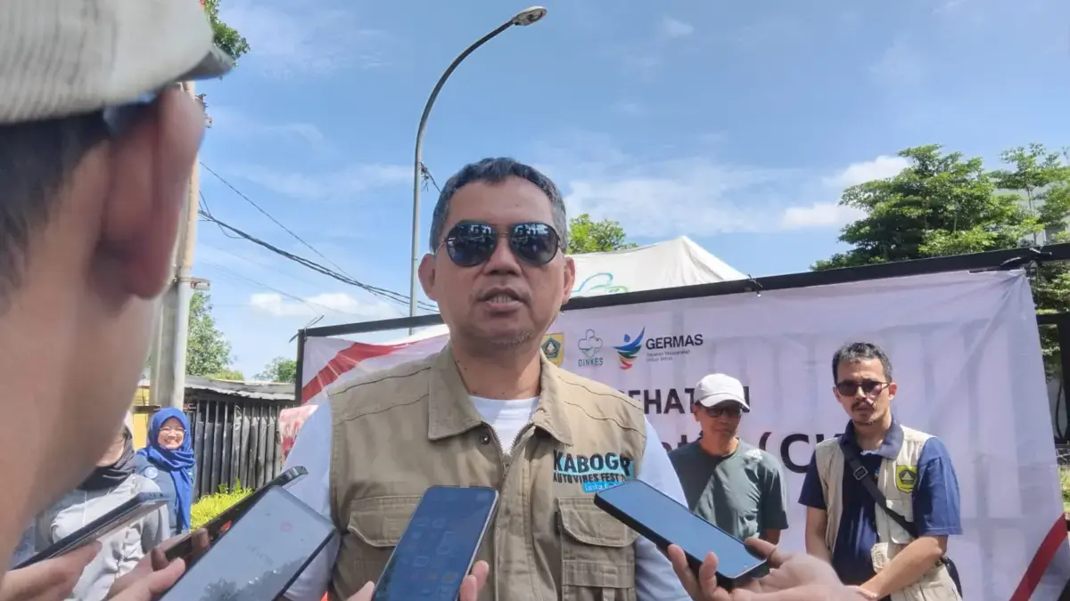 Uji Coba CFD di Cibinong, Sekda : Pemkab Bogor Bangun Kota yang Nyaman dan Sehat Sekda Kabupaten Bogor, Ajat Rocmat Jatnika. Foto : Sandika /Jabarekspres.com