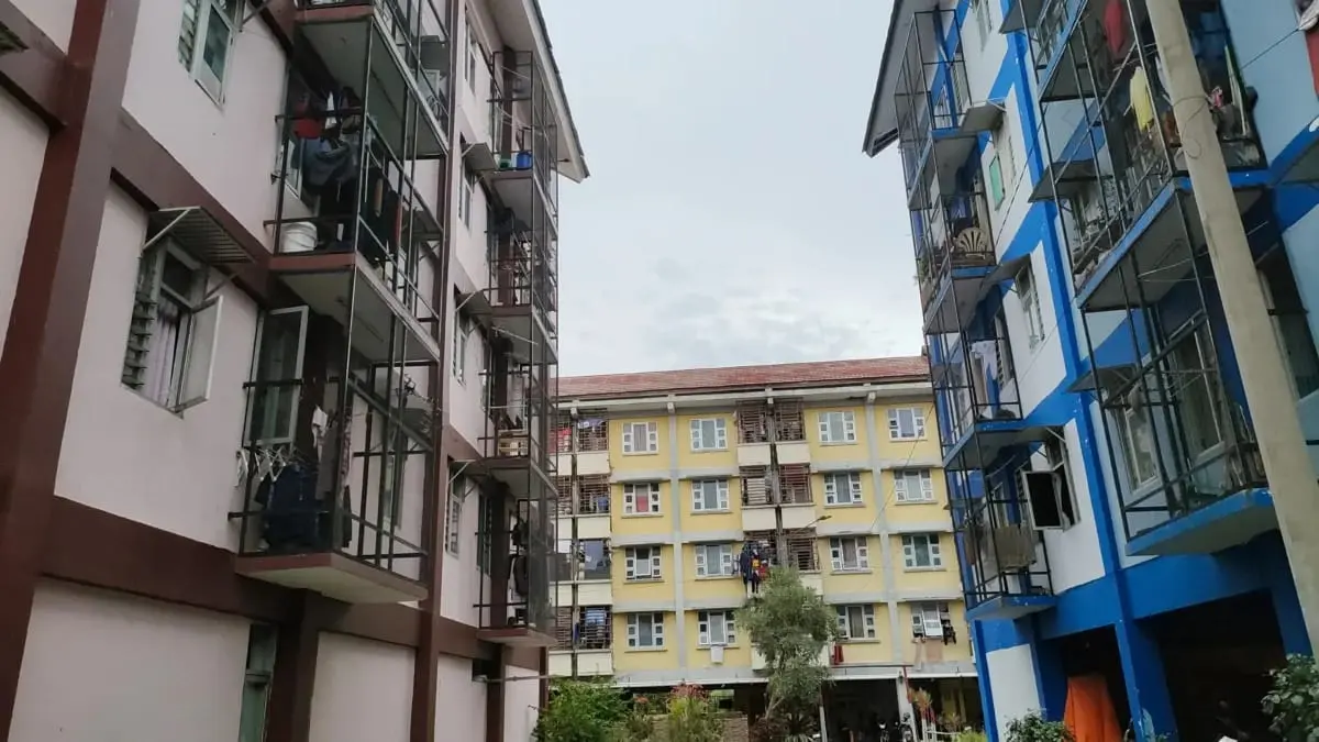 Pemkot Bandung Klaim Segera Perbaiki Fasilitas Rusunawa Cingised Kondisi terkini Rusunawa Cingised yang berada di Jalan Cingised, Kota Bandung, beberapa waktu lalu. Foto: Dima