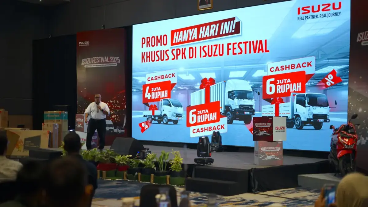 Manjakan Pelanggan dengan Cashback dan Paket Ekstra Purna Jual, Isuzu Festival 2025 kini Kembali Hadir
