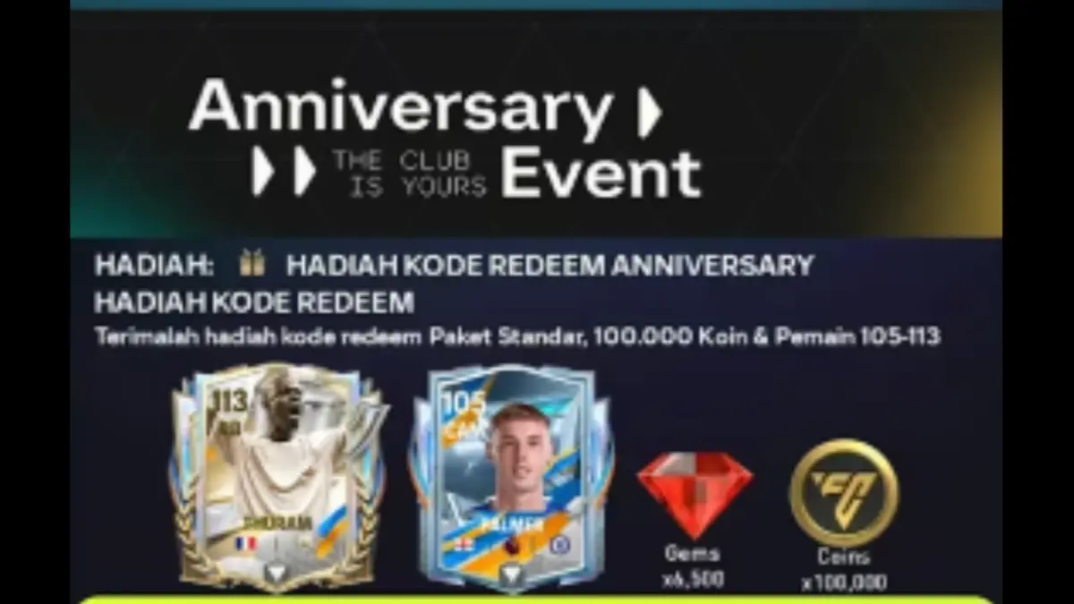 Update Kode Redeem FC Mobile 9 Oktober 2025, Hadiah Gems, Koin, dan Pemain Ballon d’Or Gratis! Update 24 Kode Redeem FC Mobile 9 Oktober 2025, Hadiah Gems, Koin, dan Pemain Ballon d’Or Gratis!