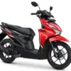 Honda BeAT CBS Terbaru 2025 Funk Red Black.