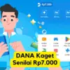Rezeki Nomplok, Amplop DANA Kaget Rp7.000 Dibagikan Hari Ini, Siapa Cepat Dia Dapat!