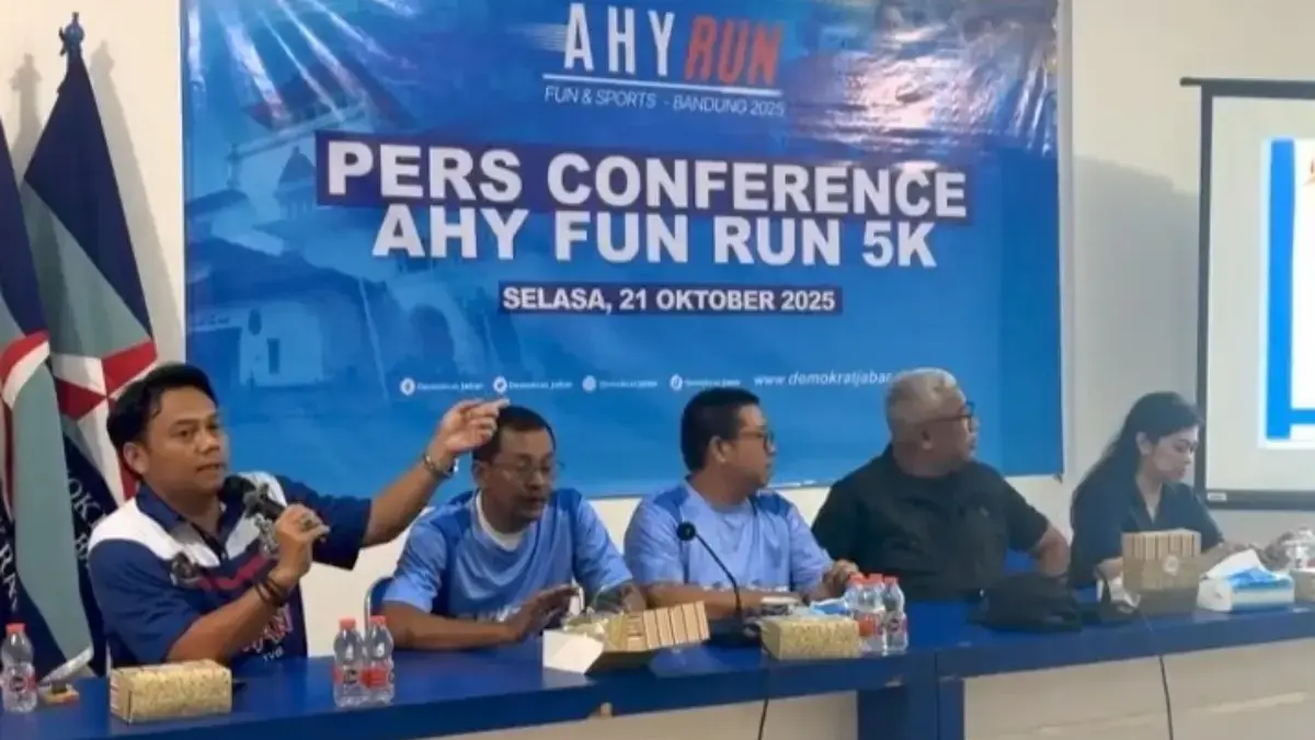 6.000 Pelari Serbu AHY Run 2025, Hadiah 5 Paket Umroh Gratis! DPD Partai Demokrat Jawa Barat saat ini tengah bersiap menyelenggaran event akbar berupa AHY Run pada Minggu 2