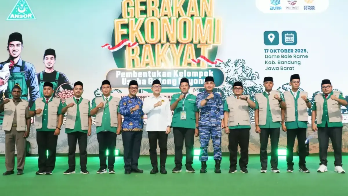Dukung Ekonomi Kerakyatan, Bupati Bandung Siapkan Lahan 4 Hektare untuk GP Ansor