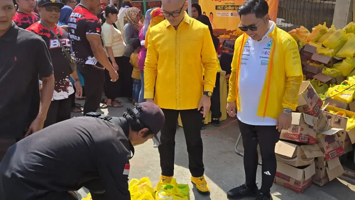 Peringati HUT ke-61, Partai Golkar Fokus Gelar Kegiatan Sosial Partai Golkar