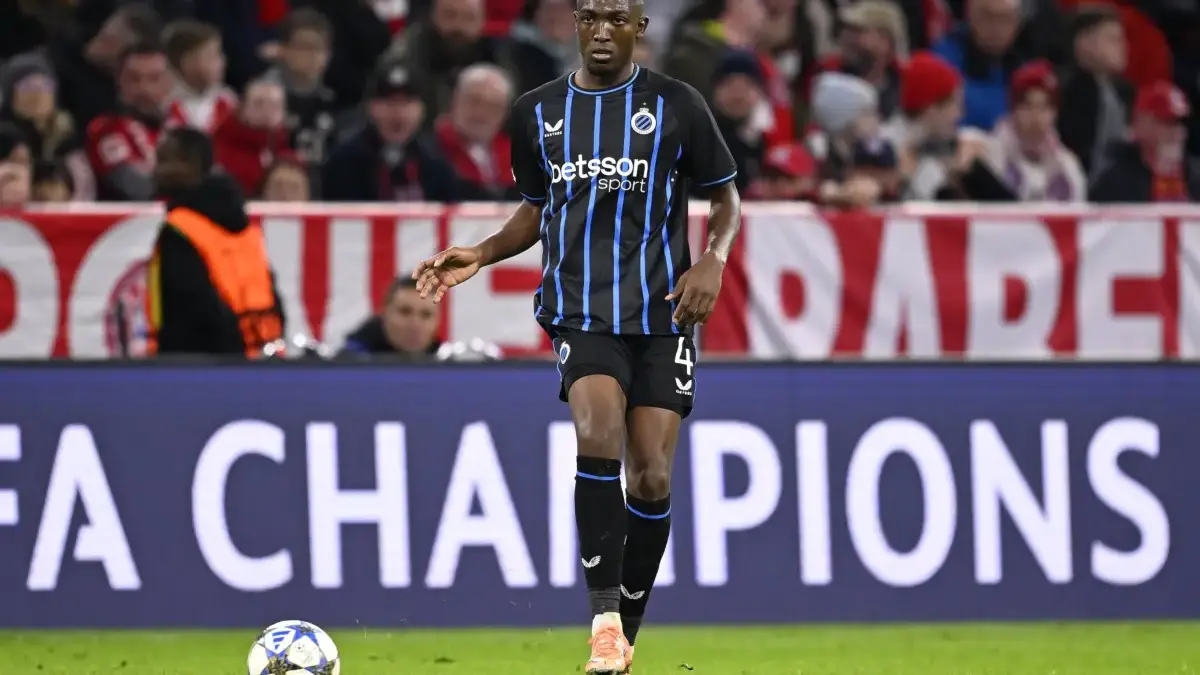 Joel Ordonez bek Club Brugge.