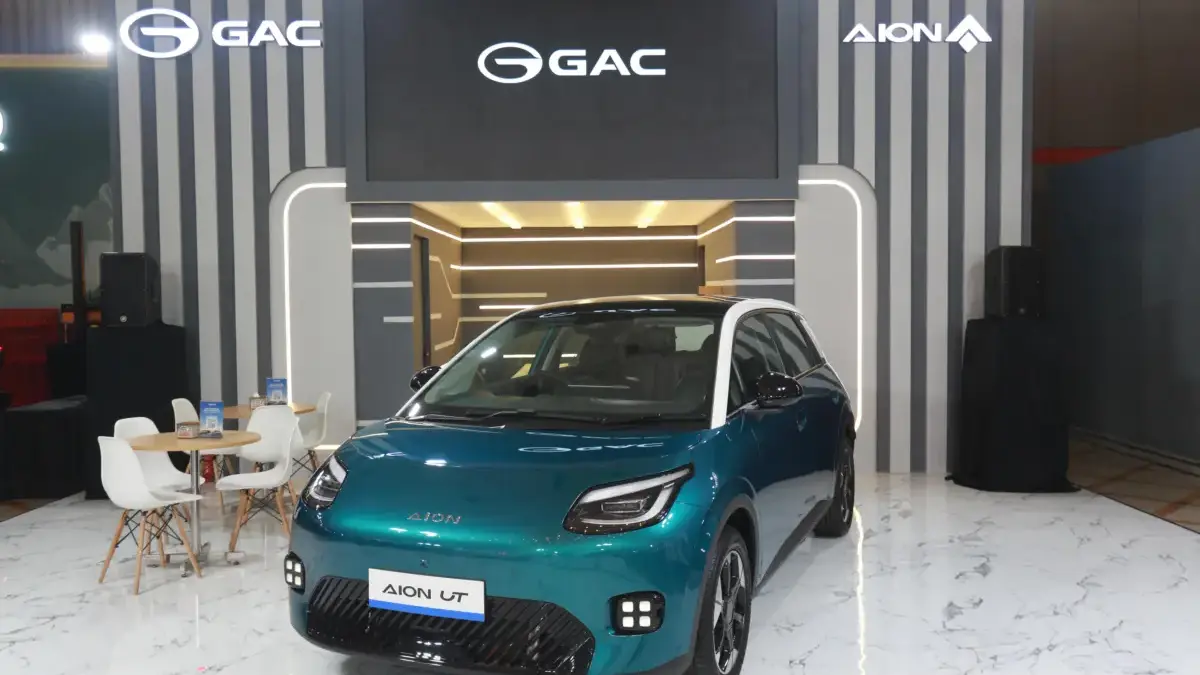 GAC Hadirkan AION UT Sebagai Mobil Listrik Urban di GIIAS Bandung 2025 GAC Hadirkan AION UT Sebagai Mobil Listrik Urban di GIIAS Bandung 2025