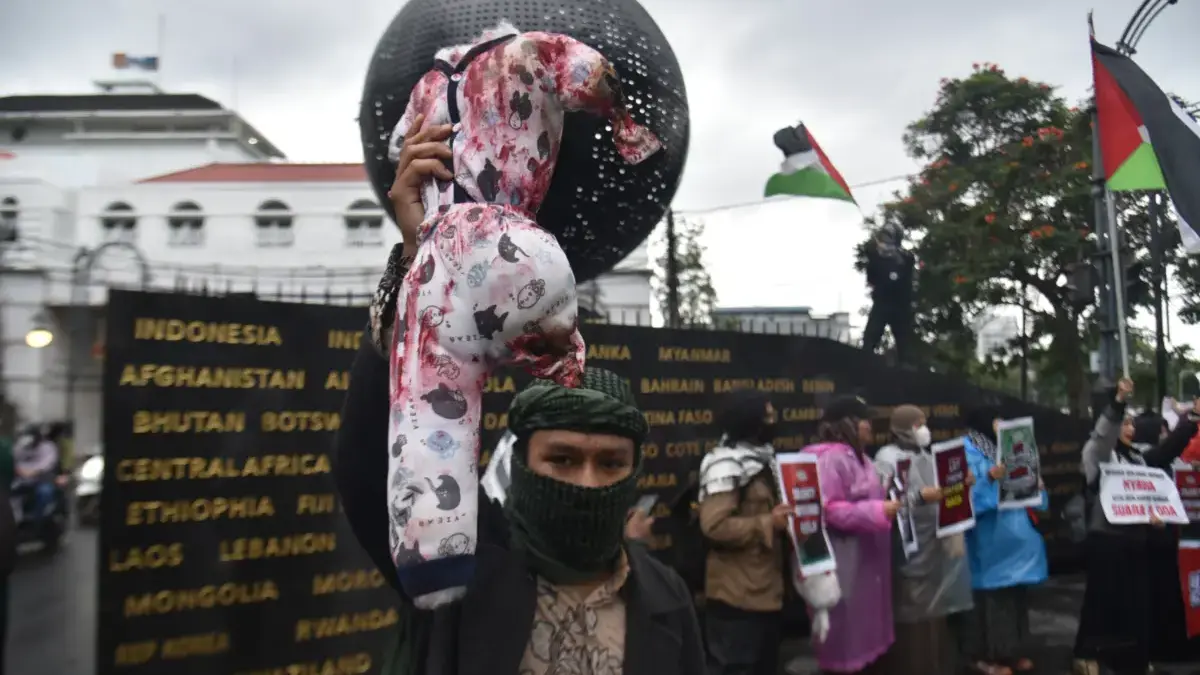 Aksi Solidaritas untuk Global Sumud Flotilla di Kota Bandung Aksi Solidaritas untuk Global Sumud Flotilla di Kota Bandung
