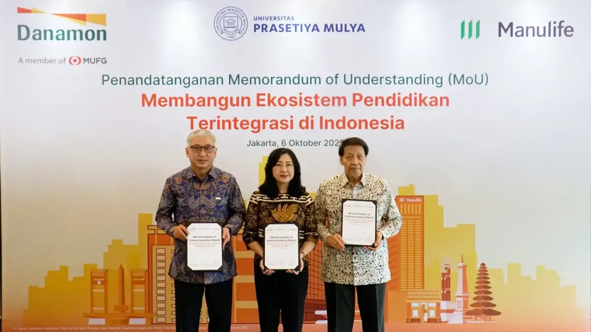 Danamon Gandeng Manulife Indonesia dan Universitas Prasetiya Mulya Hadirkan Prasmul EduWealth Danamon Gandeng Manulife Indonesia dan Universitas Prasetiya Mulya Hadirkan Prasmul EduWealth