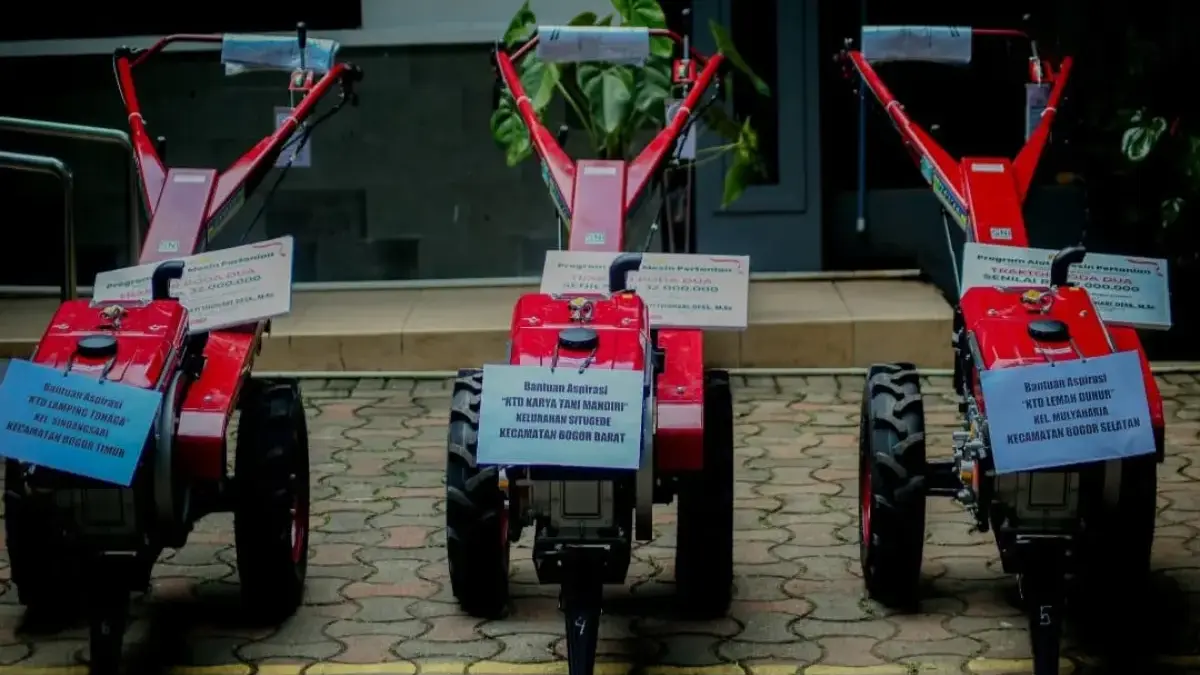 Petani Kota Bogor Dapat Suntikan Bantuan, Siap Perkuat Ketahanan Pangan Daerah 