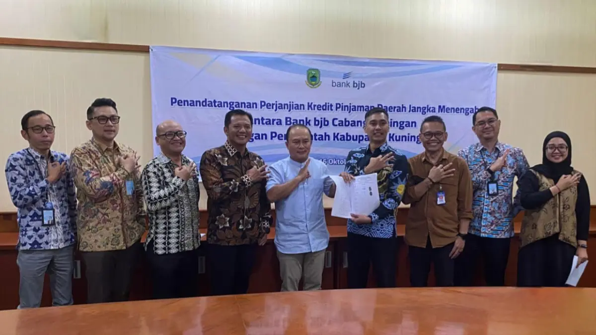 bank bjb Perkuat Sinergi dengan Pemkab Kuningan Lewat Pinjaman Daerah