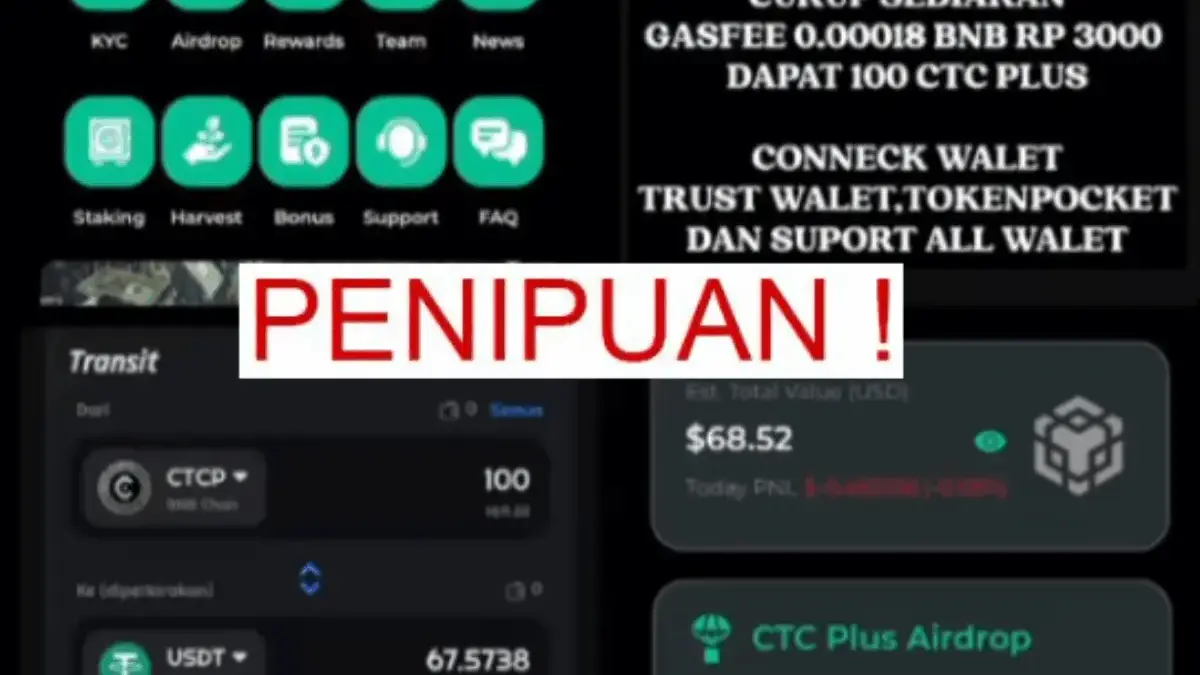 Apakah CTC Plus (CTCP) Scam atau Penipuan? Ini Faktanya Apakah CTC Plus (CTCP) Scam atau Penipuan? Ini Faktanya
