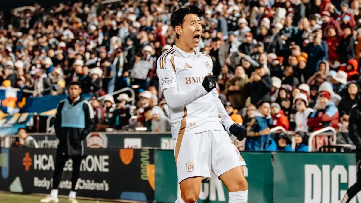 Son Heung-Min pemain Los Angeles FC (LAFC).