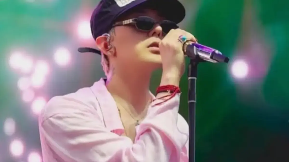 Musisi G-Dragon yang menjadi salah satu penerima penghargaan tertinggi dari Kementrian Kebudayaan, Olahraga ad