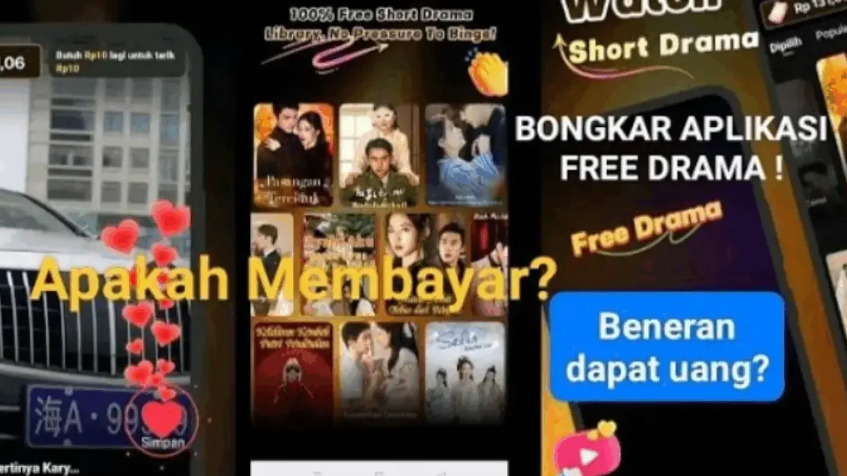 Apakah Benar Aplikasi Free Drama Terbukti Menghasilkan Uang dan Aman Digunakan? Ini Faktanya