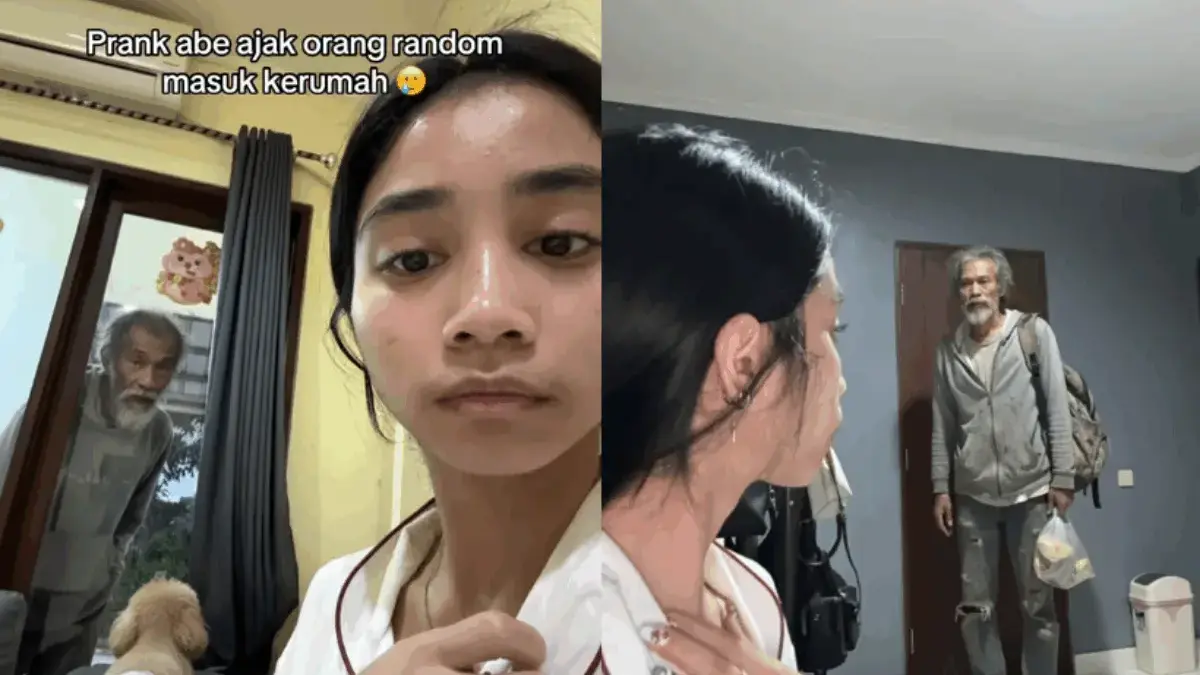 Cara Edit Foto Orang Masuk ke Rumah Prank AI Viral Mirip Asli