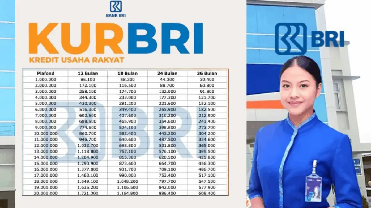 Simulasi KUR BRI 2025 Pinjaman 75 Juta Cicilan 56 Ribu, Cek Detail Angsurannya Terbarunya Disini Simulasi KUR BRI 2025 Pinjaman 75 Juta Cicilan 56 Ribu, Cek Detail Angsurannya Terbarunya Disini