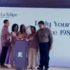 Brand lokal legendaris, La Tulipe melakukan terobosan baru dengan melakukan rebranding yang digelar secara ser