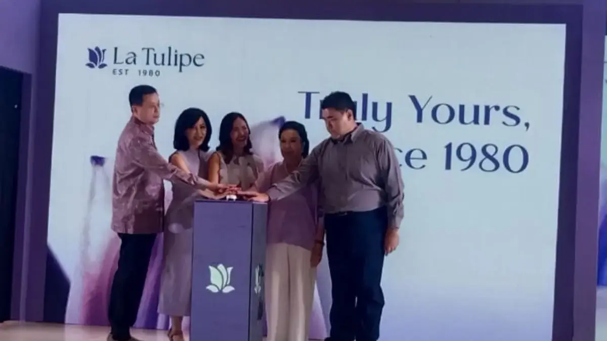Brand lokal legendaris, La Tulipe melakukan terobosan baru dengan melakukan rebranding yang digelar secara ser