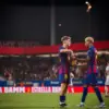 Fermin Lopez dan Lamine Yamal pemain Barcelona.