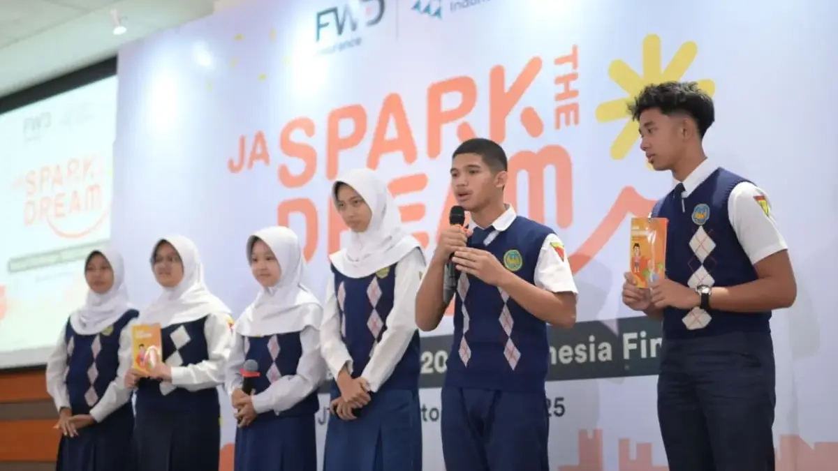 JA SparktheDream Social Challenge Berikan Literasi Keuangan untuk Kalangan Siswa PT FWD Insurance Indonesia atau FWD Insurance berkolaborasi dengan Prestasi Junior Indonesia atau PJI kembal