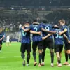 Inter Milan melawan Slavia Praha di Liga Champions.