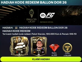 Kode Redeem FC Mobile 2–13 Oktober 2025: Gems, Coins, hingga Event Spesial Nike Phantom Cup