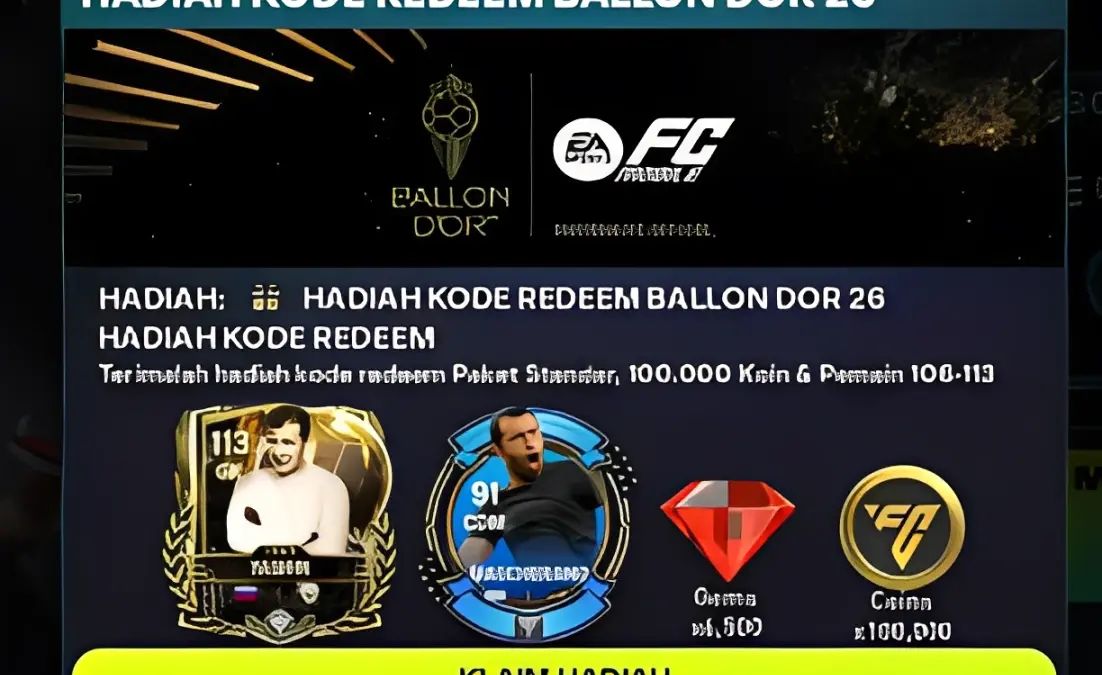15 Kode Redeem FC Mobile 7 Oktober 2025: Dapatkan Gems, Coins, dan Pemain Langka!