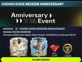 20 Kode Redeem FC Mobile Aktif 8 Oktober 2025: Bonus Pemain OVR 110+ dan 10.000 Gems!