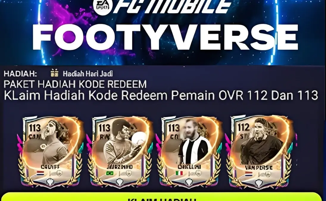 Update FC Mobile Hari Ini! Daftar Kode Redeem 27 Oktober 2025 untuk Dapatkan Item Premium Update FC Mobile Hari Ini! Daftar Kode Redeem 27 Oktober 2025 untuk Dapatkan Item Premium