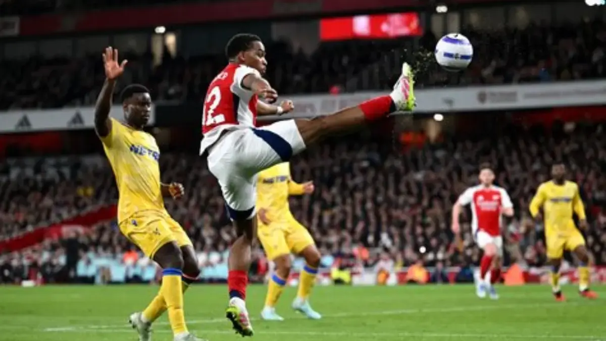 Partai Arsenal vs Crystal Palace musim lalu.