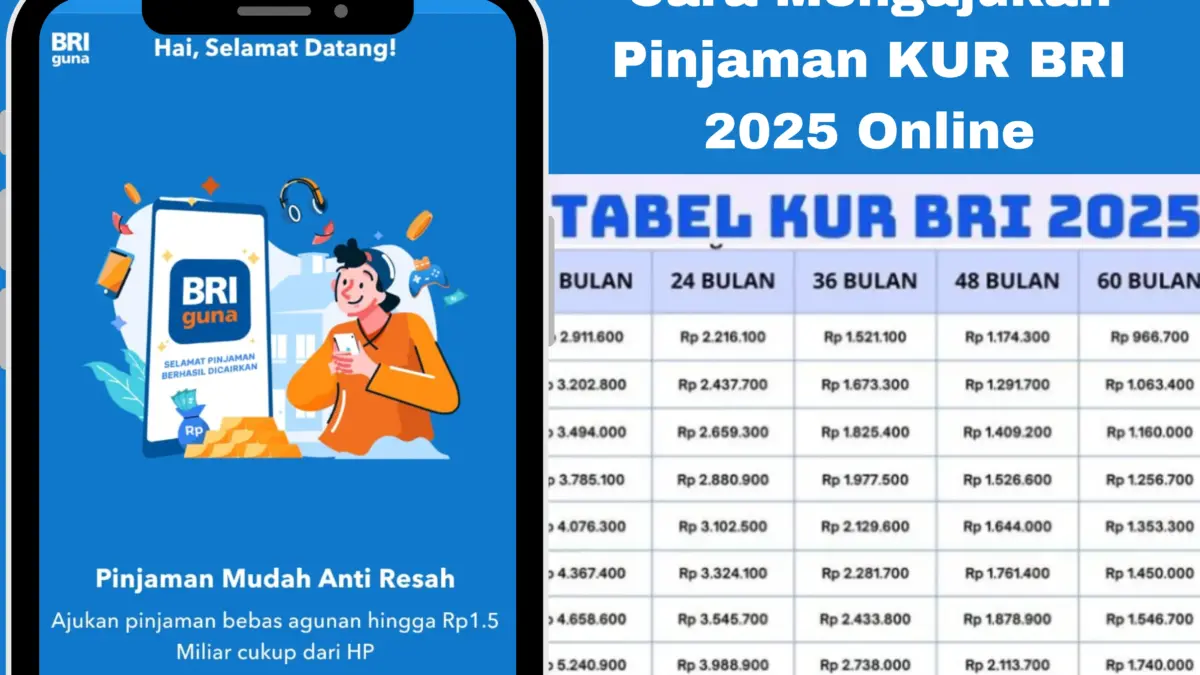 Cara Mengajukan Pinjaman KUR BRI 2025 Rp100 Juta Online, Bunga Cuma 6%! Cara Mengajukan Pinjaman KUR BRI 2025 Rp100 Juta Online, Bunga Cuma 6%!